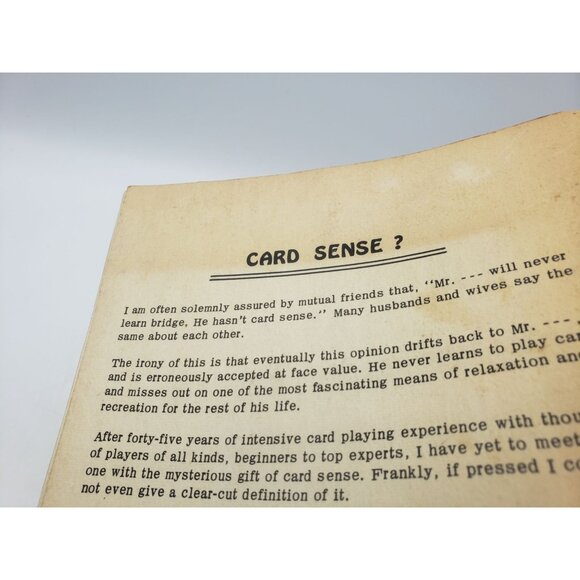 The Ideal Student Textbook Contract Bridge Manual Michaels and Cohen - Picture 9 of 9